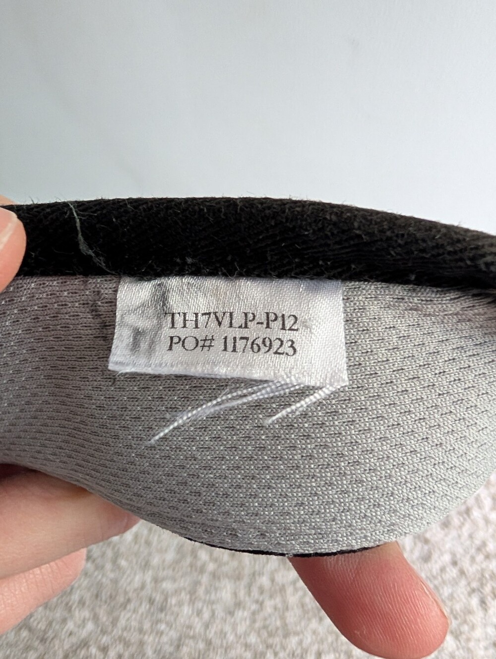 Titleist Footjoy Black Visor with White Embroidered Logo and Trim Golf Tennis - Picture 8 of 8